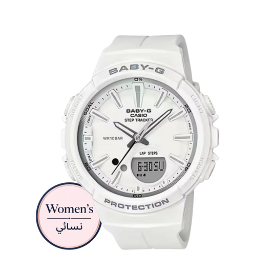 Baby-G BGS-100SC-7ADR Women’s White Watch