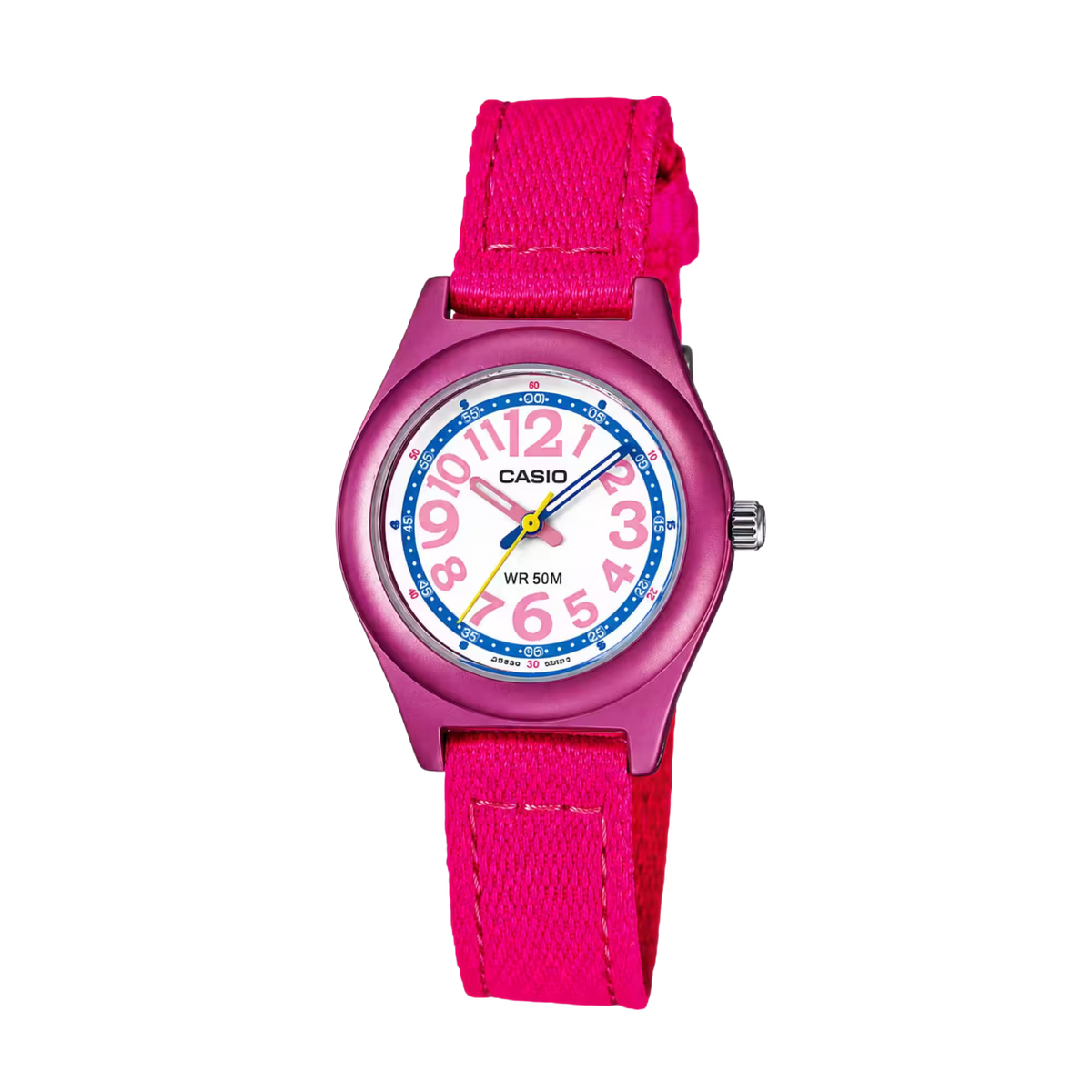 Casio LTR-19B-4B2V Leather Pink Watch