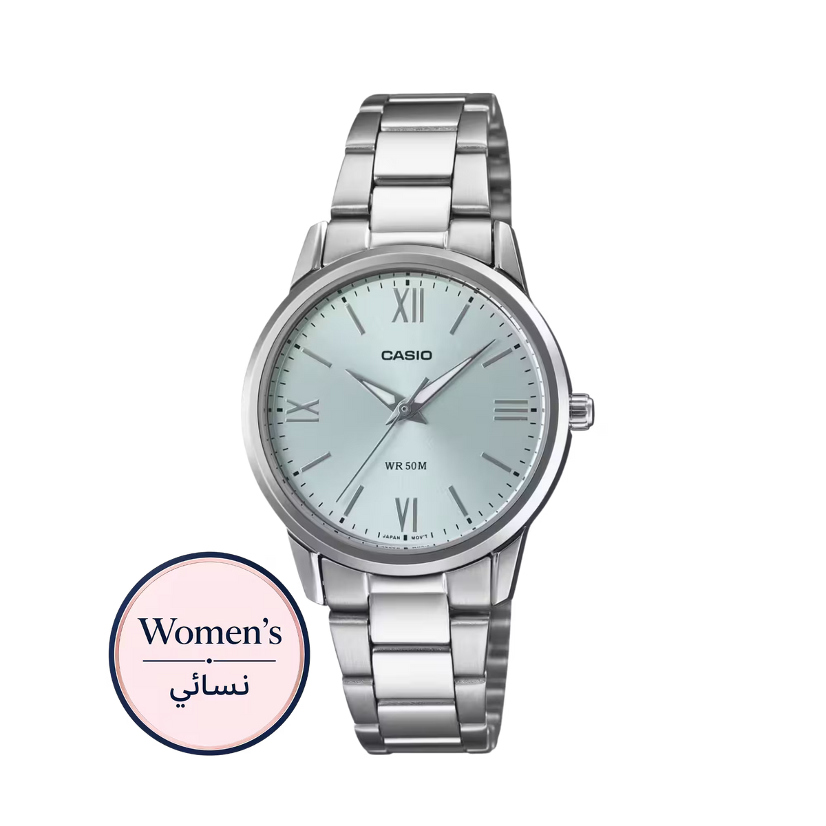 ساعة كاسيو LTP-1303DD-2AVDF زرقاء نسائية