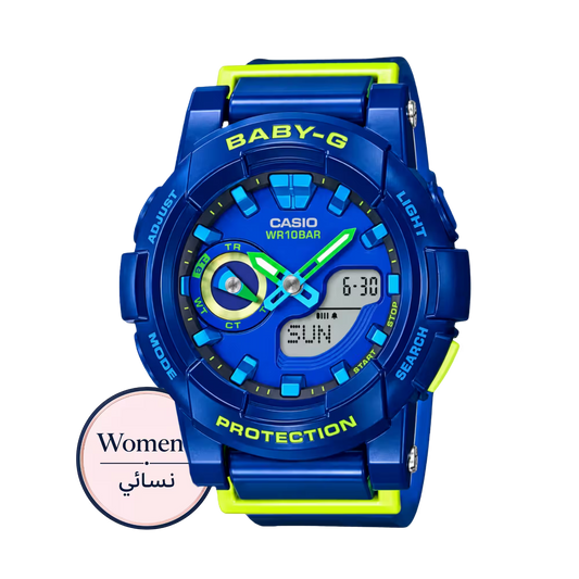Baby-G BGA-185FS-2ADR Women’s Blue Watch