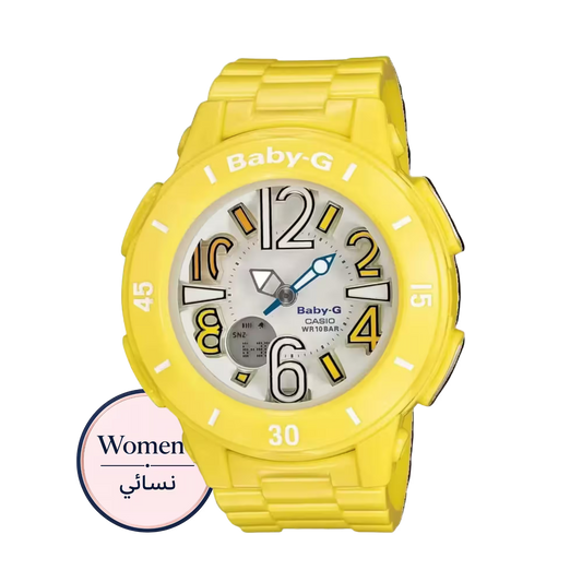Baby-G BGA-170-9BDR Women’s Yellow Watch