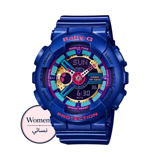 Baby-G BA-112-2ADR Women’s Blue Watch