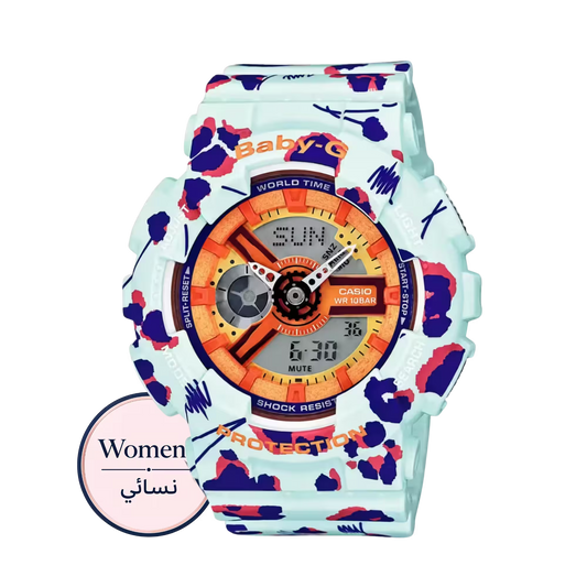 Baby-G BA-110FL-3ADR Women’s Green Watch