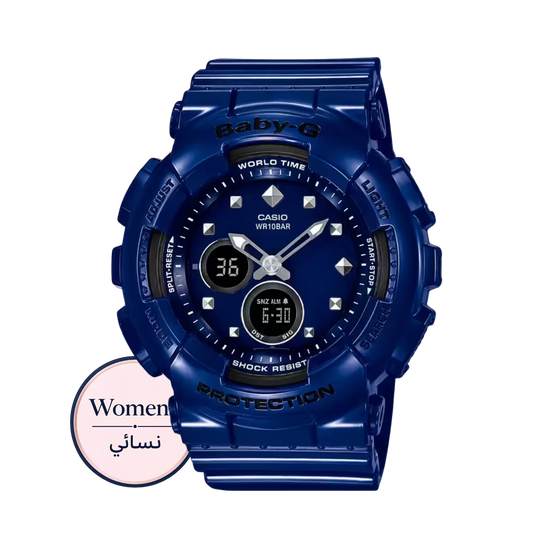 Baby-G BA-125-2ADR Women’s Blue Watch