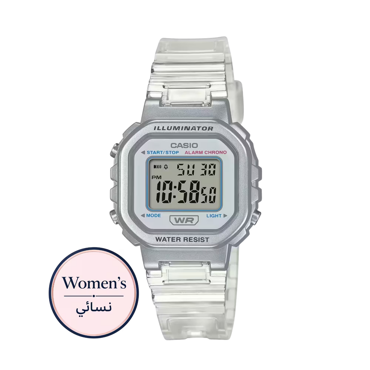 Casio LA-20WHS-7A Women's White Watch