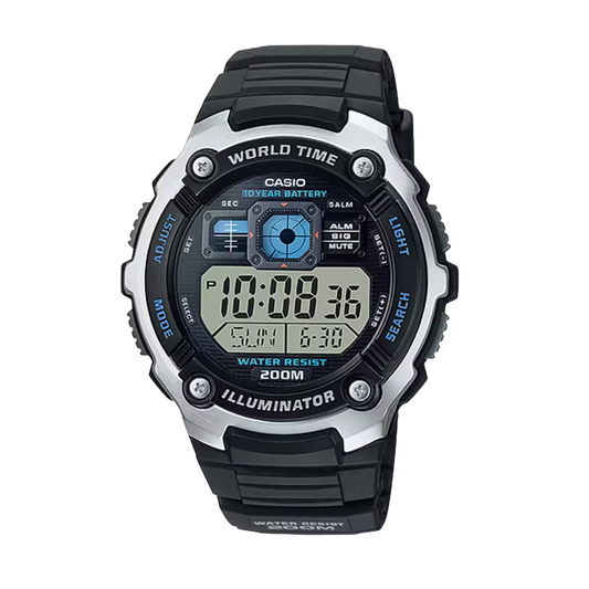 Casio AE-2000W-1A Black Watch