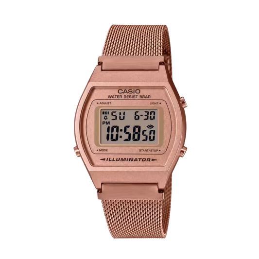 Casio B640WMR-5A Gold Watch