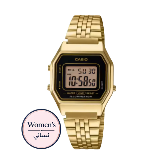Casio LA680WGA-1 Women's Gold Watch