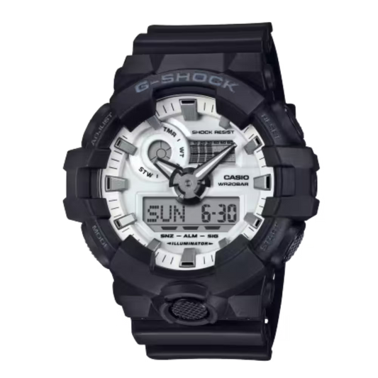 G-Shock GA-700WD-1A Black White Watch