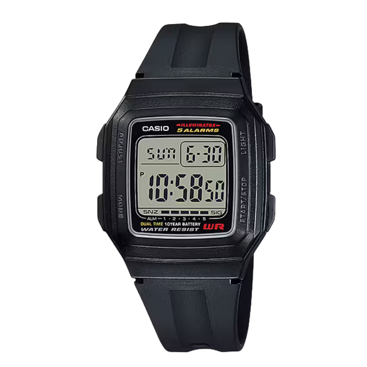 Casio F-201WA-1A Black Watch