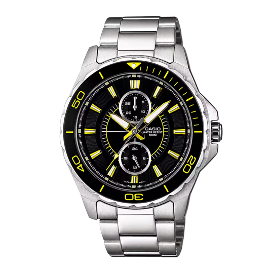 Casio MTD-1077D-1A2V Black Watch