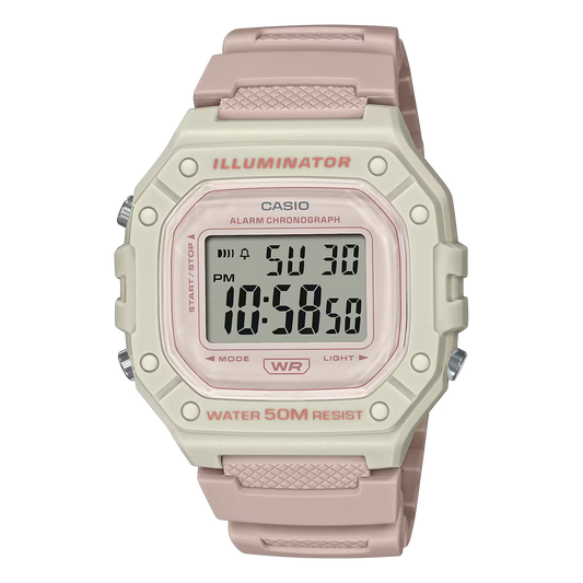 Casio W-218HC-4A2VDF Pink Watch