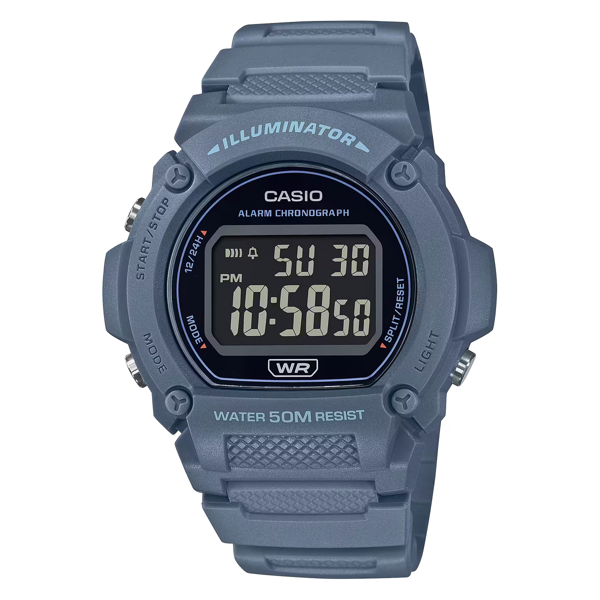 Casio W-219HC-2BVDF Blue Watch