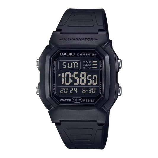 Casio W-800H-1BVDF Black Watch