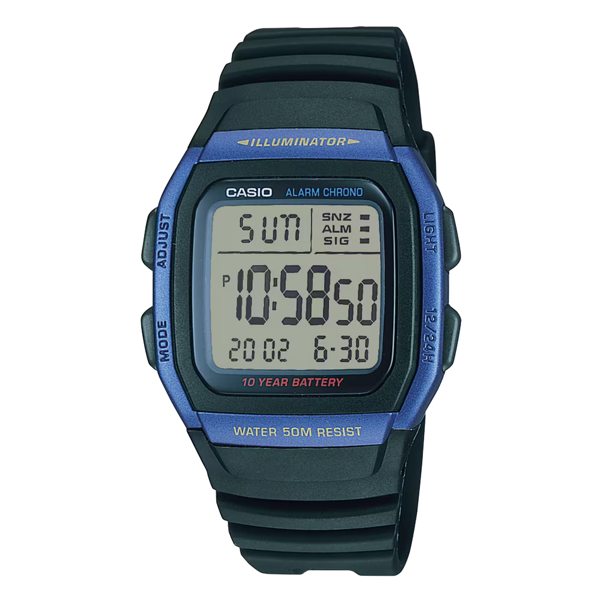 Casio W-96H-2AVDF Blue Watch