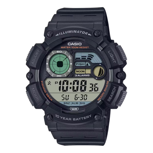 Casio WS-1500H-1AVDF Black Watch