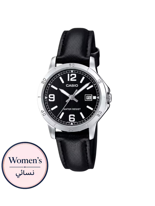 Casio LTP-V004L-1B Women's Black Watch