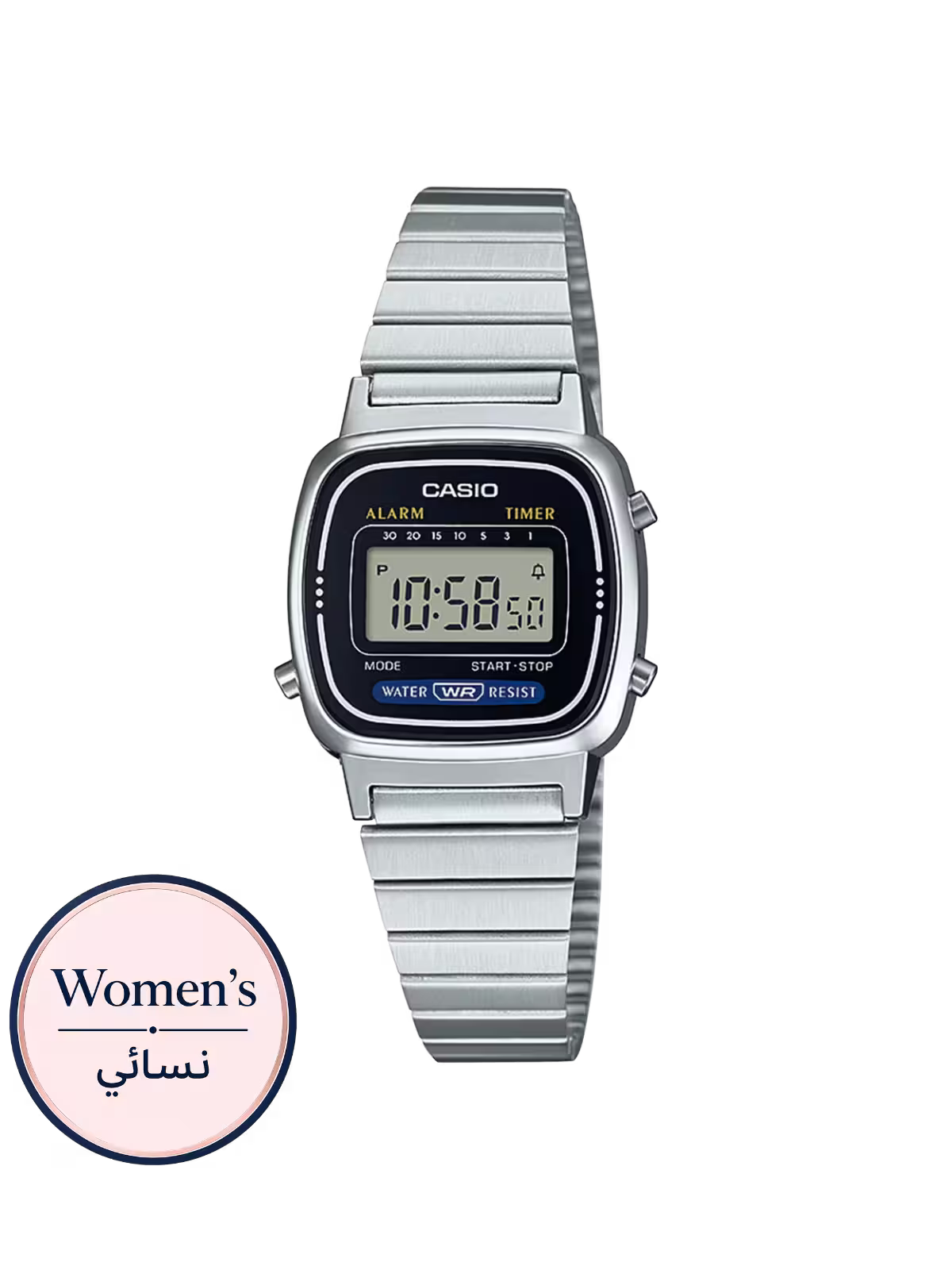 Casio LA670WA-1 Women's Silver Watch