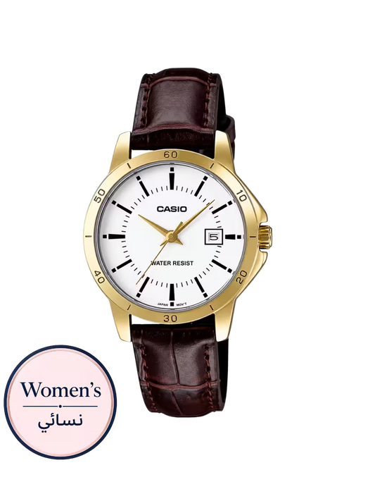 Casio LTP-V004GL-7A Women's Brown Watch