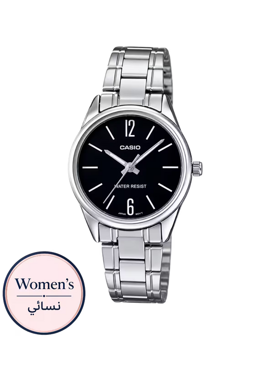 Casio LTP-V005D-1B Women's Black Watch