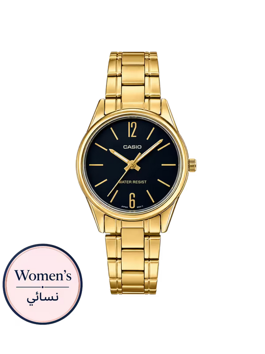 Casio LTP-V005G-1B Women's Black Watch