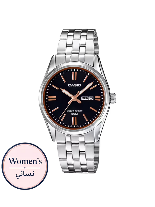 Casio LTP-1335D-1A2VDF Women’s Silver Watch