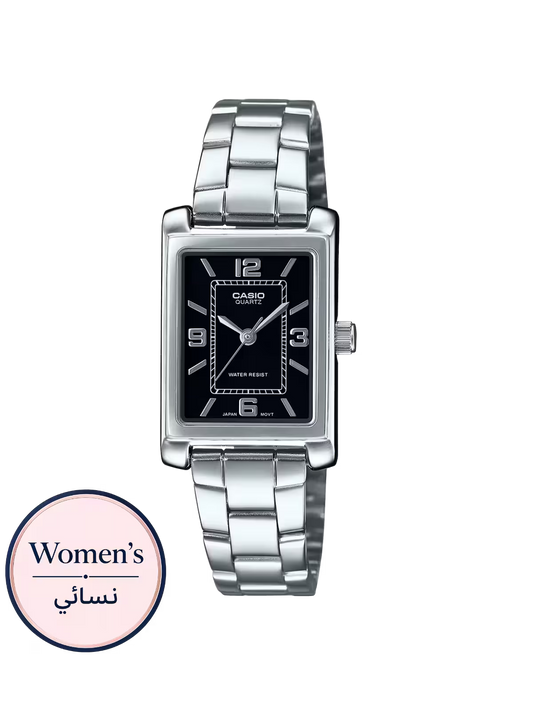 Casio LTP-1234DD-1A Women's Black Watch