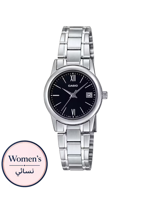 Casio LTP-V002D-1B3UDF Women’s Silver Watch