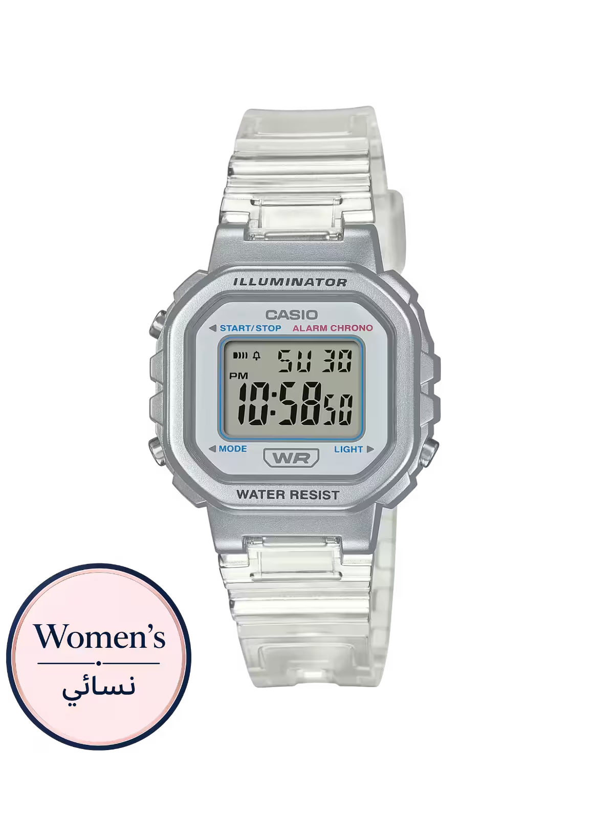 Casio LA-20WHS-7A Women's White Watch