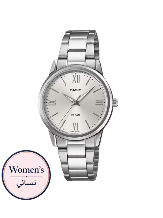 Casio LTP-1303DD-7AVDF Women’s Silver Watch