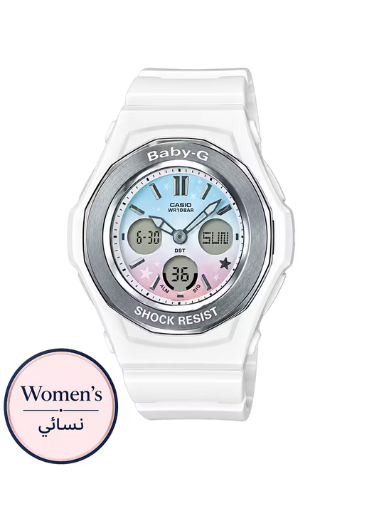 Baby-G BGA-100ST-7ADR Women’s White Watch