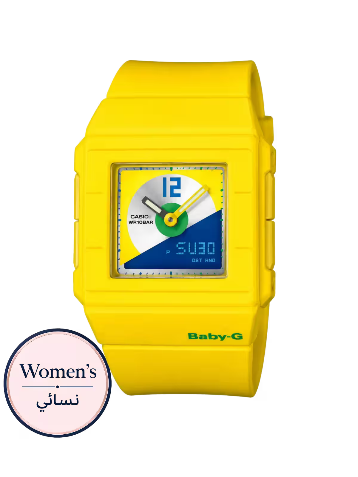 ساعة نسائية Baby-G BGA-201-9EDR صفراء