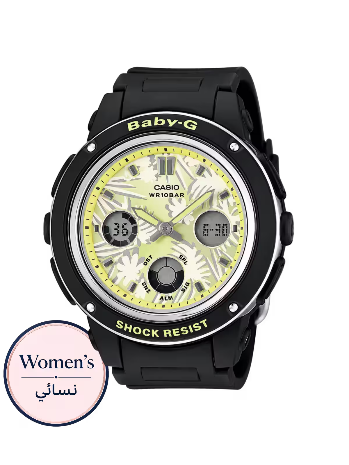 Baby-G BGA-150F-1ADR Women Black Watch