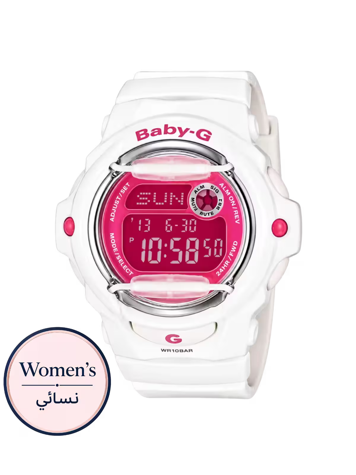 Baby-G BG-169R-7DDR Women’s White Watch