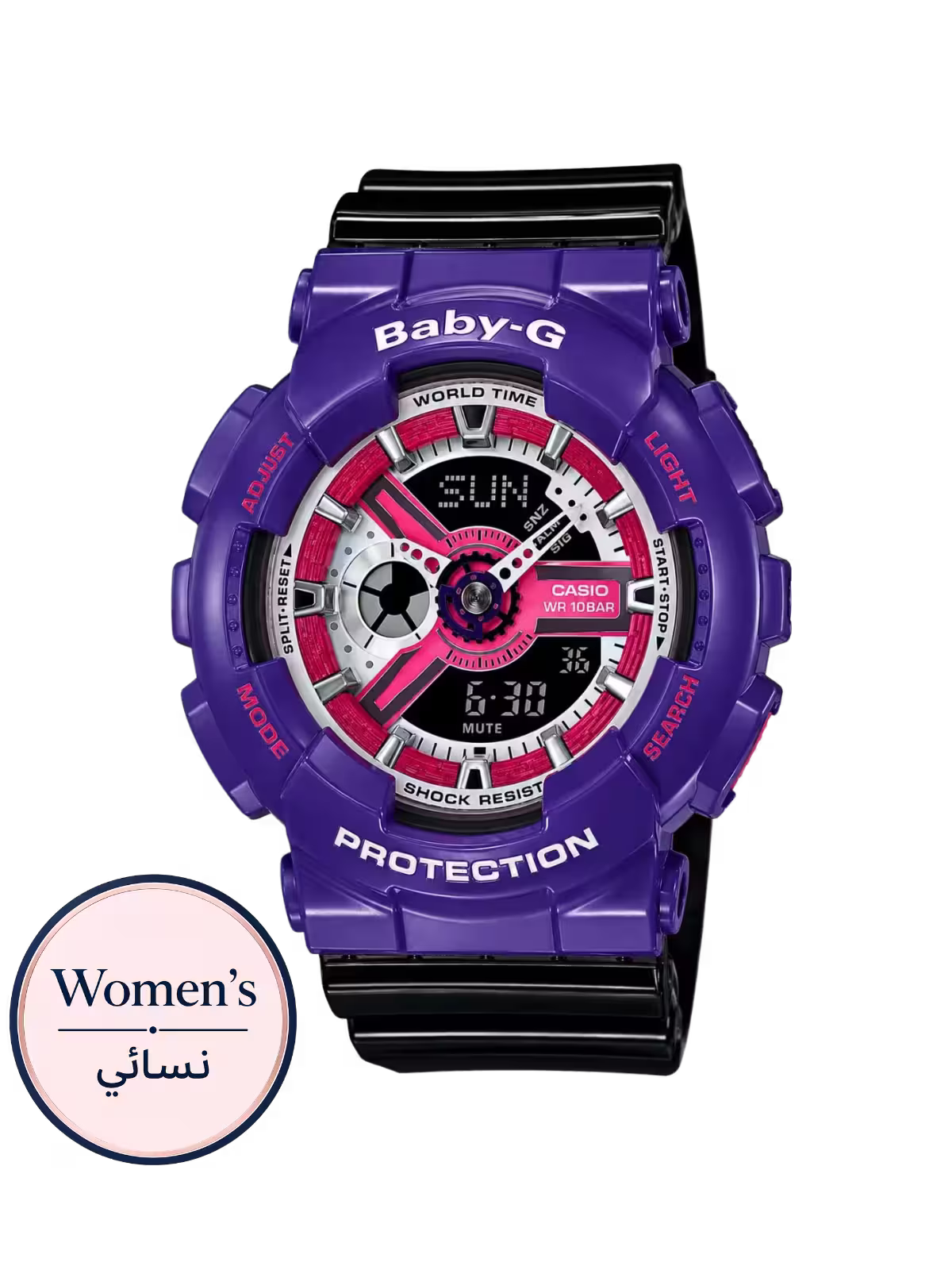 Baby-G BA-110NC-6ADR Women’s Purple Watch