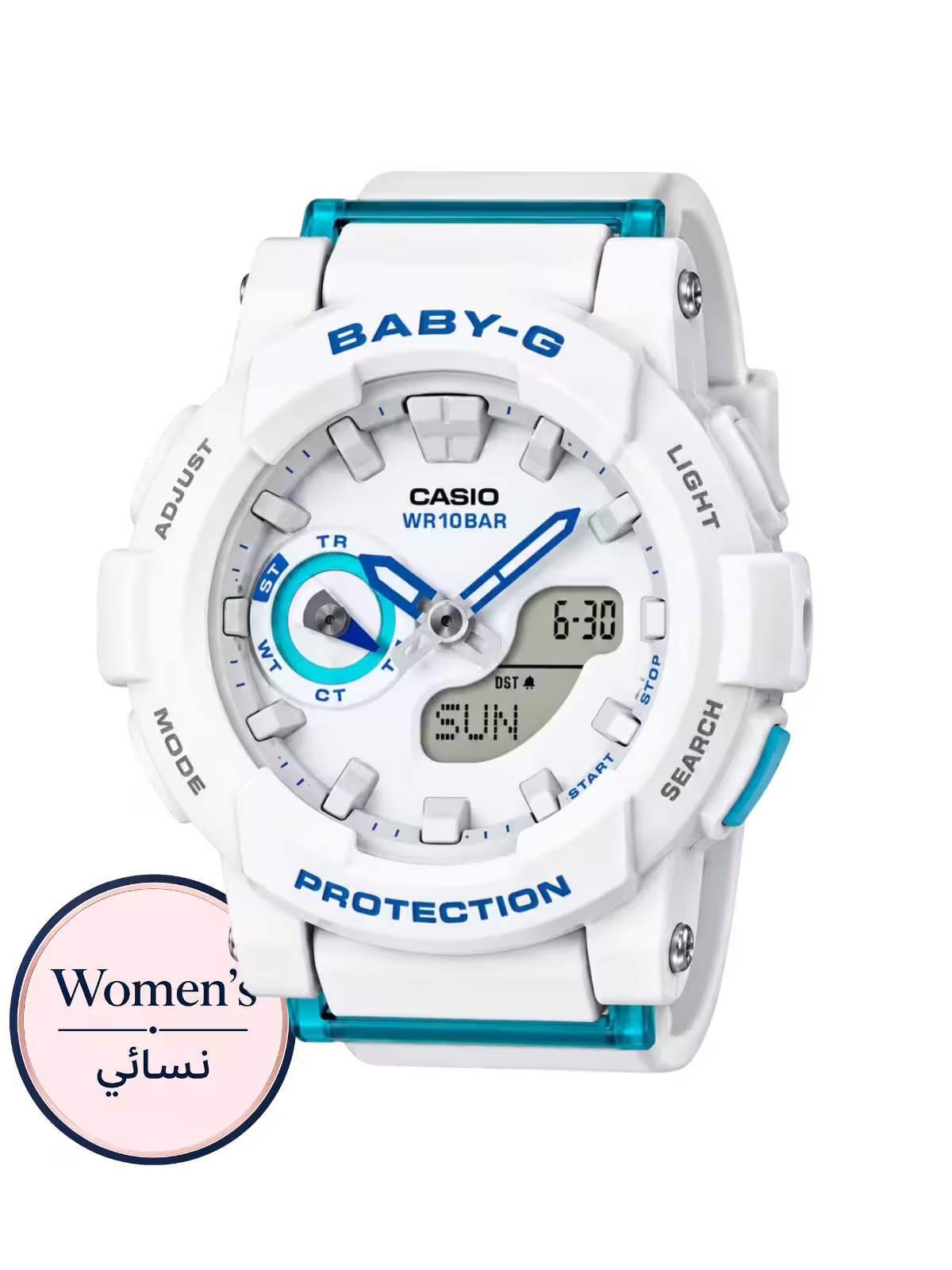 Baby-G BGA-185FS-7ADR Women White Watch