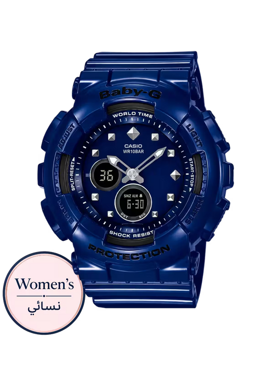 Baby-G BA-125-2ADR Women’s Blue Watch
