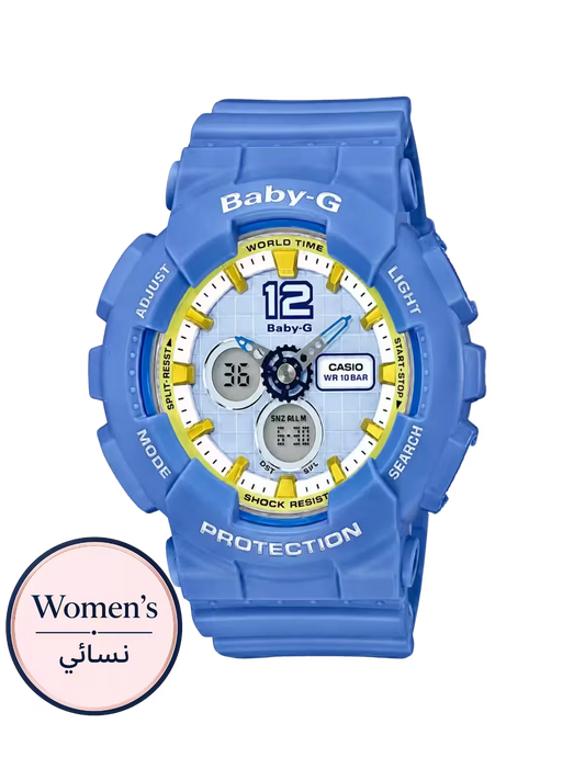 Baby-G BA-120-2BDR Women’s Blue Watch