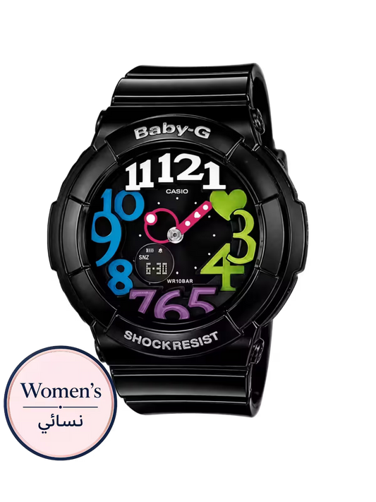 ساعة بيبي-جي BGA-131-1B2DR نسائية سوداء