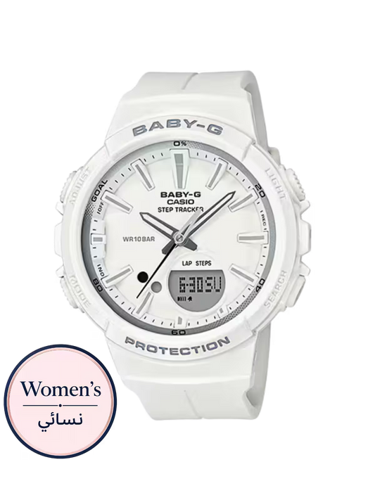 Baby-G BGS-100SC-7ADR Women’s White Watch