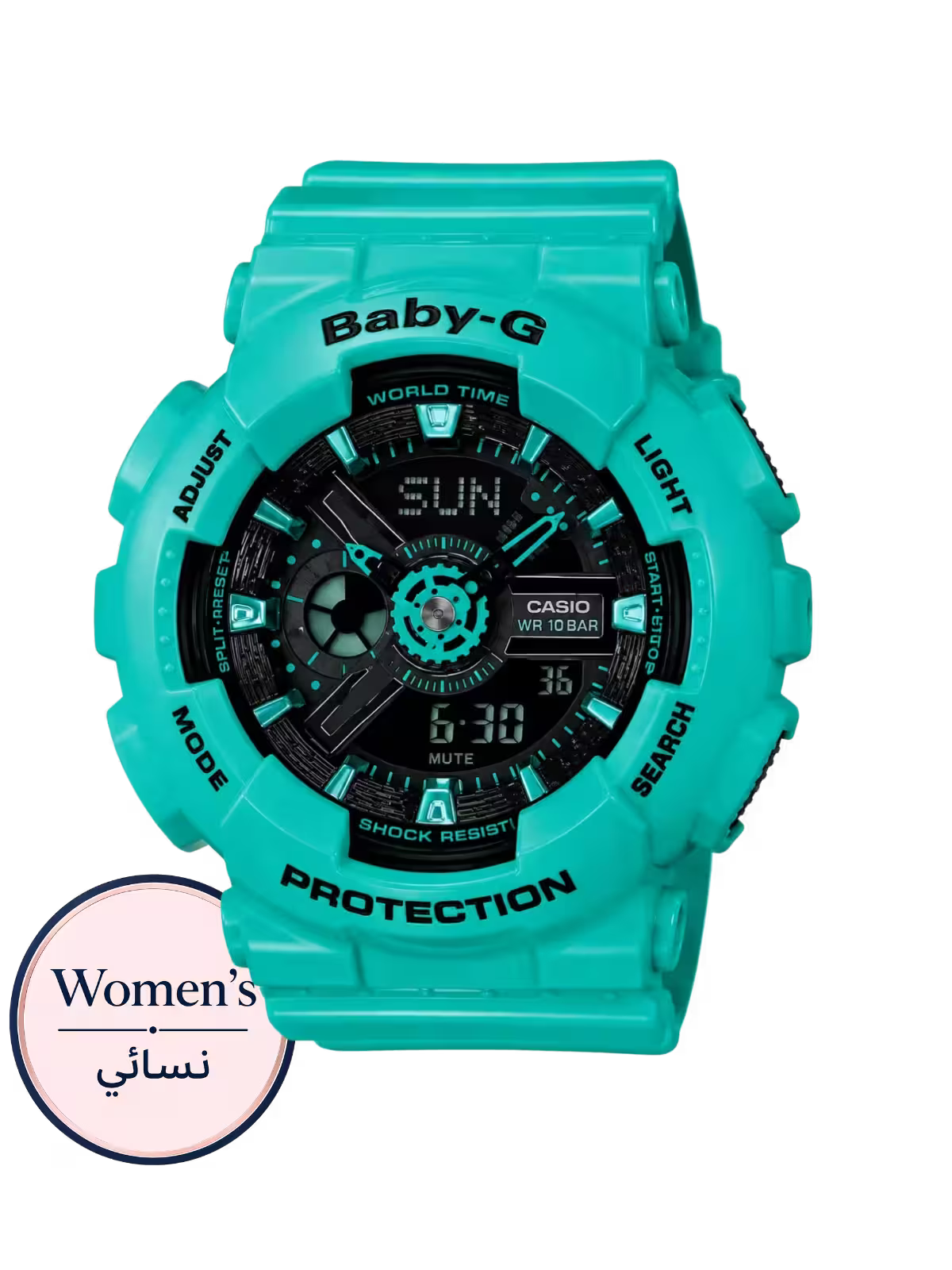 Baby-G BA-111-3ADR Women’s Green Watch