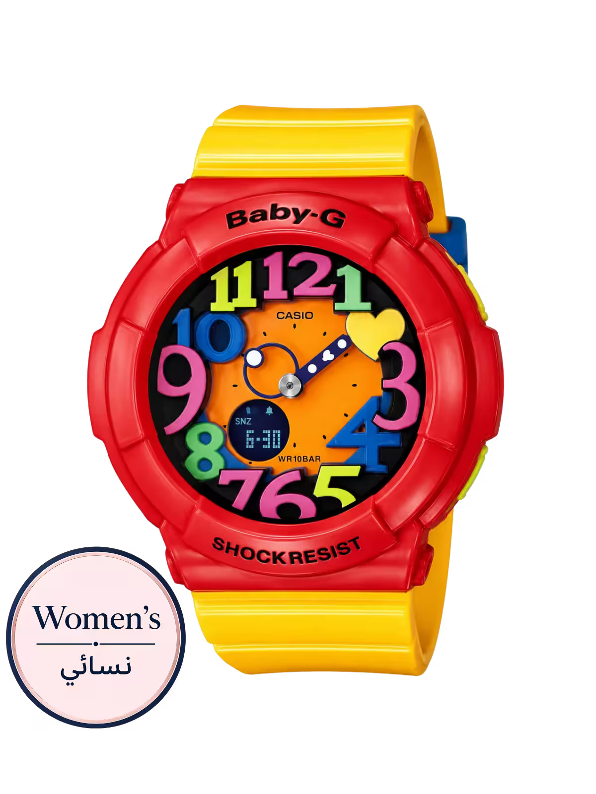 Baby-G BGA-131-4B5DR Women Yellow Watch