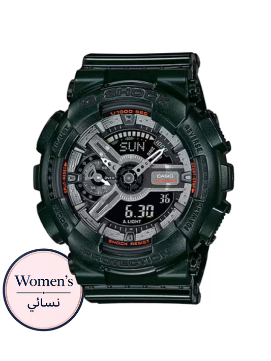 G-Shock GMA-S110MC-3A Women's Green Watch