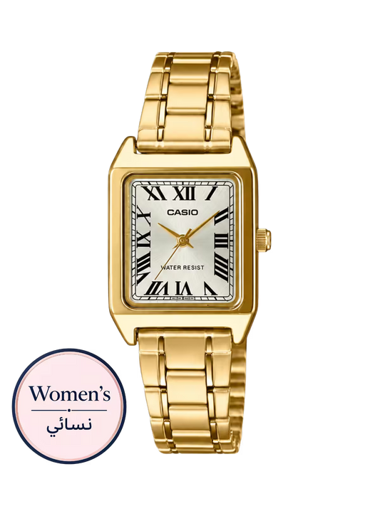 Casio LTP-V007G-9B Women's Gold Watch