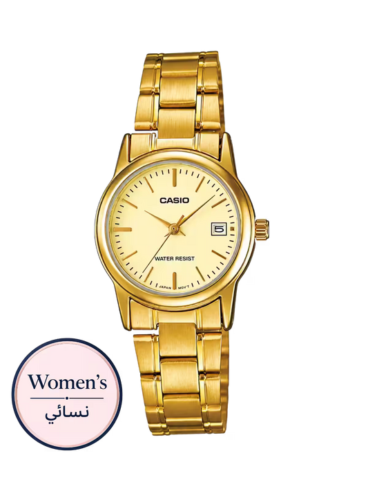Casio LTP-V002G-9A Women's Gold Watch