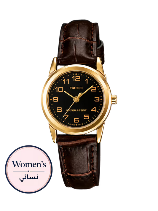 Casio LTP-V001GL-1B Women's Black Watch