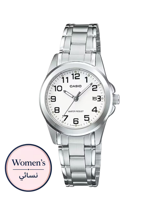 Casio LTP-1215A-7B2 Women's White Watch