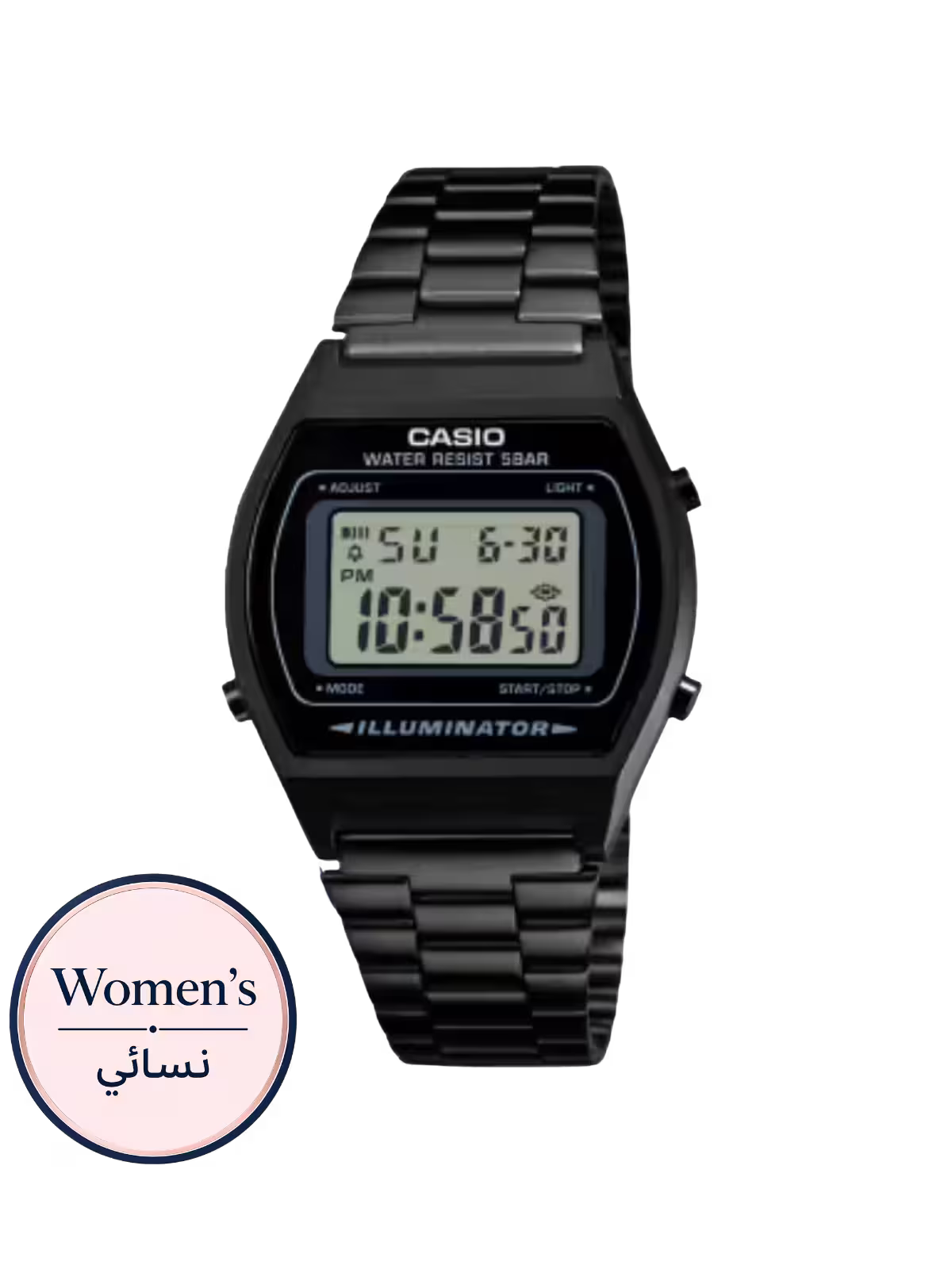 Casio B640WB-1A Women's Black Watch