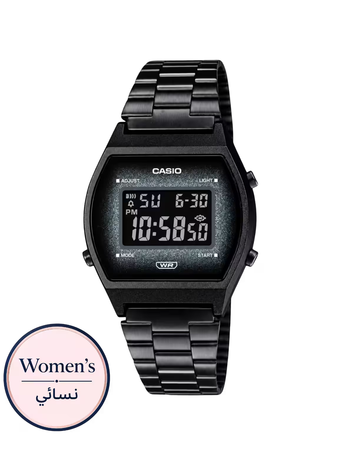 ساعة كاسيو B640WBG-1B سوداء للنساء