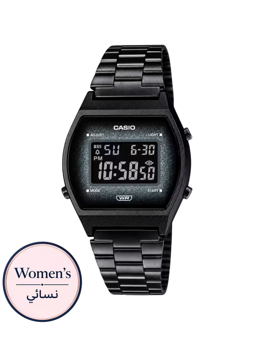 Casio B640WBG-1B Women's Black Watch